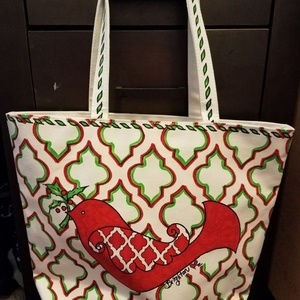 Brighton brand Love & Joy Canvas Tote Bag
